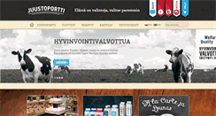 Desktop Screenshot of juustoportti.fi