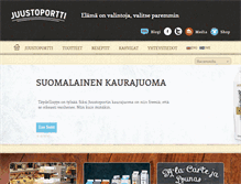 Tablet Screenshot of juustoportti.fi